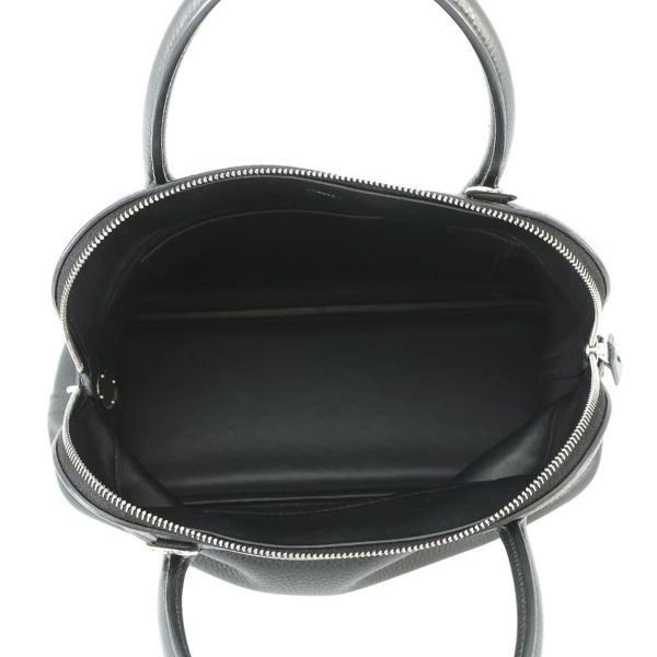 エルメス ハンドバッグ ボリード31 ブラック/シルバー金具 トリヨンクレマンス D刻印 2wayショルダー 黒