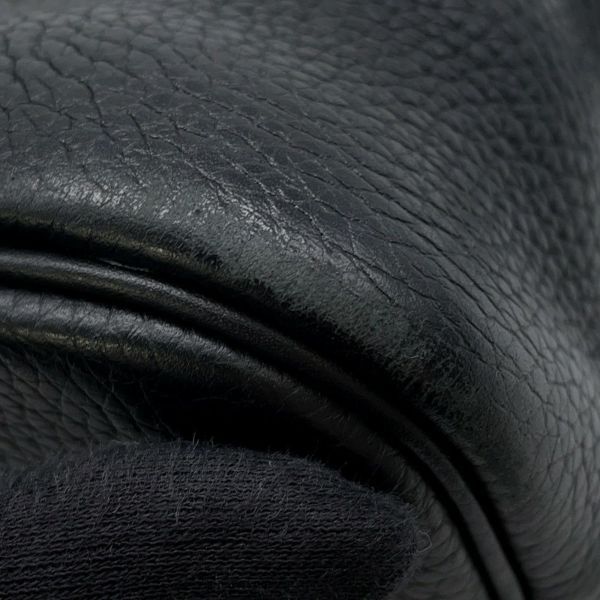 エルメス ハンドバッグ ボリード31 ブラック/シルバー金具 トリヨンクレマンス D刻印 2wayショルダー 黒