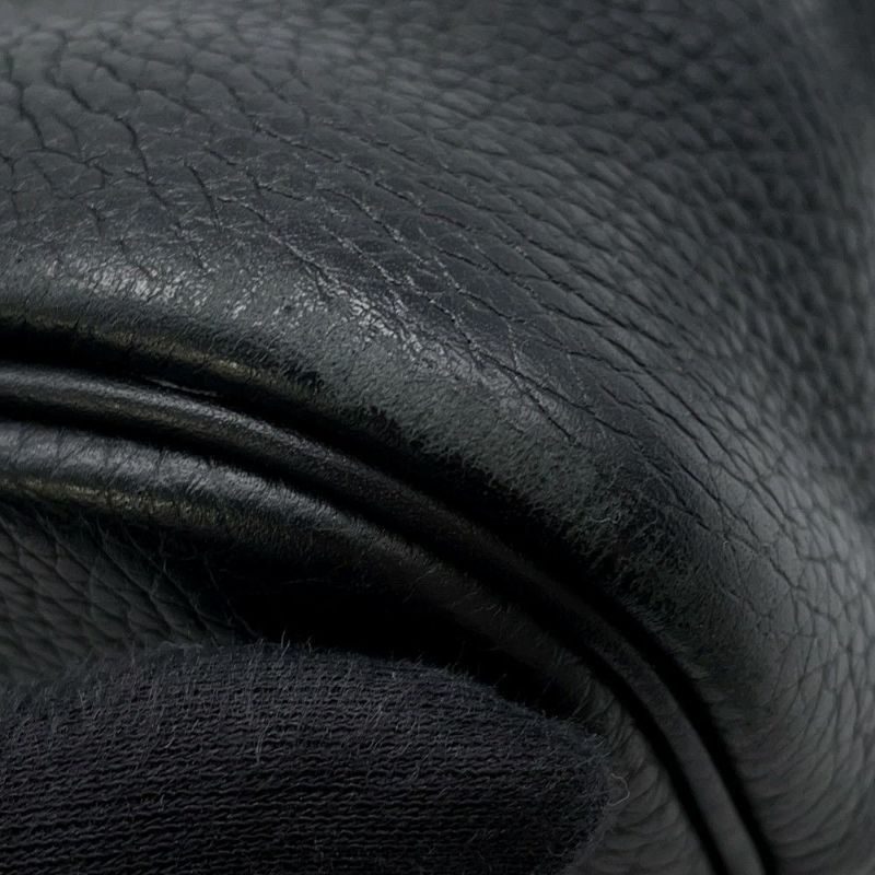 エルメス ハンドバッグ ボリード31 ブラック/シルバー金具 トリヨンクレマンス D刻印 2wayショルダー 黒