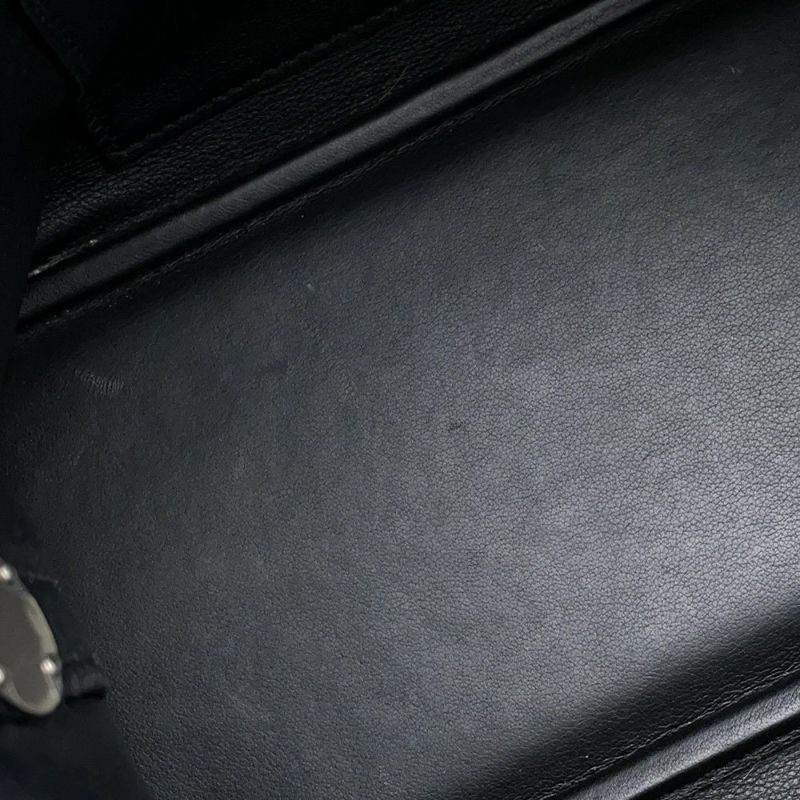 エルメス ハンドバッグ ボリード31 ブラック/シルバー金具 トリヨンクレマンス D刻印 2wayショルダー 黒