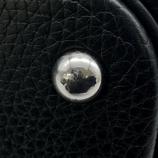 エルメス ハンドバッグ ボリード31 ブラック/シルバー金具 トリヨンクレマンス D刻印 2wayショルダー 黒