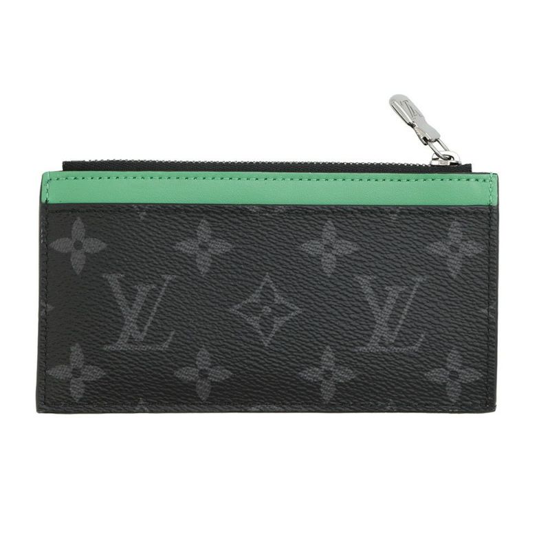 ルイヴィトン コインケース モノグラム・エクリプス コインカード・ホルダー M25844 フラグメントケース ブラック 黒 日本限定