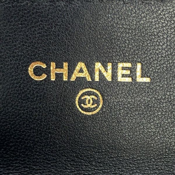 シャネル カードケース マトラッセ ココマーク クラシックカードケース ピンズ ラムスキン AP0214 CHANEL 名刺入れ 黒
