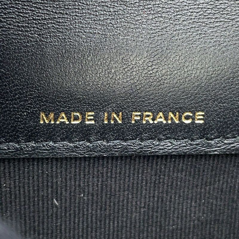 シャネル カードケース マトラッセ ココマーク クラシックカードケース ピンズ ラムスキン AP0214 CHANEL 名刺入れ 黒