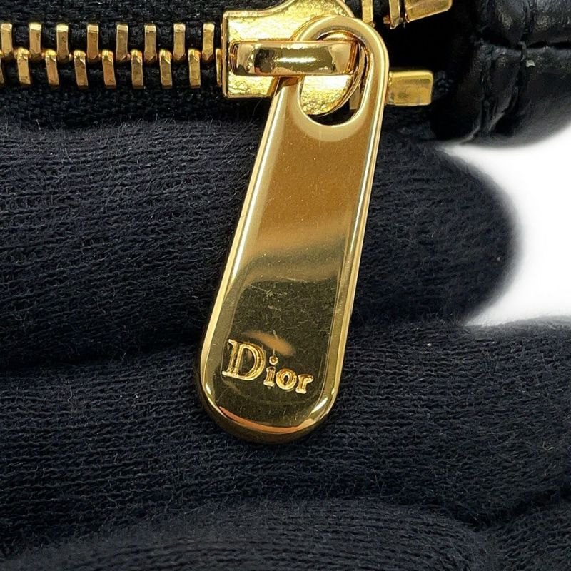 クリスチャン・ディオール コインケース カナージュ Caro Lavender ウォレット カーフレザー S5177UWHC_M900 財布 黒