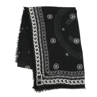 シャネル シュシュ スカーフ セット ココマーク チェーンモチーフ