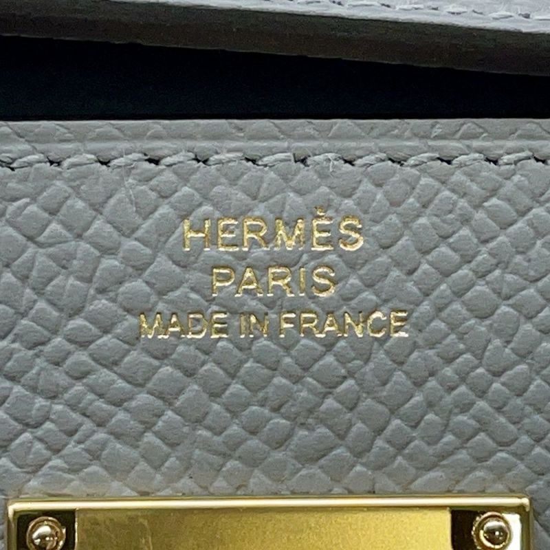 エルメス ケリーウォレット ロング トゥーゴー グリパンタン/ゴールド金具 エプソン K刻印 財布