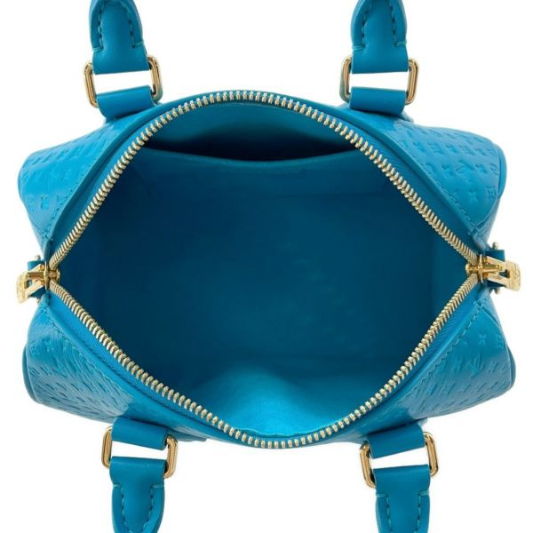 ルイヴィトン ハンドバッグ モノグラム/カーフレザー ナノグラム スピーディ バンドリエール 20 M22596 2way ショルダーバッグ