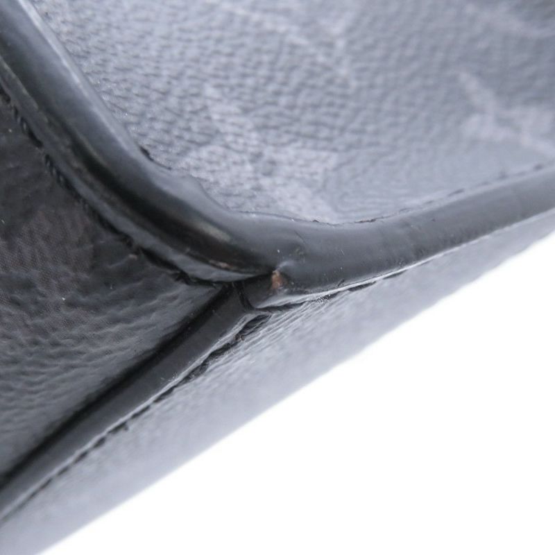 ルイヴィトン トートバッグ モノグラム・エクリプス サックプラ・ホリゾンタル ジップ M45265 2way メンズ ビジネスバッグ 黒 ブラック