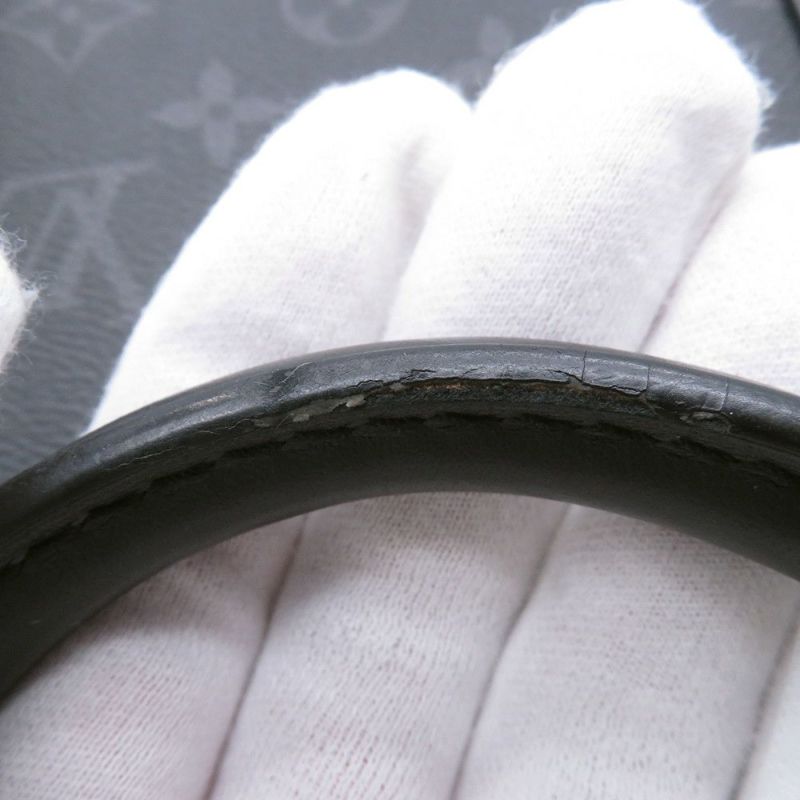 ルイヴィトン トートバッグ モノグラム・エクリプス サックプラ・ホリゾンタル ジップ M45265 2way メンズ ビジネスバッグ 黒 ブラック