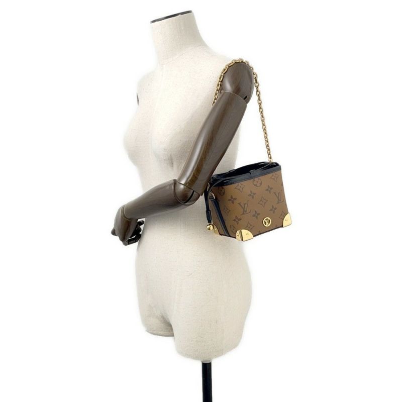 ルイヴィトン ショルダーバッグ モノグラム・リバース ノエ パース・LV チャーム M82885 LOUIS VUITTON ヴィトン バッグ 2way