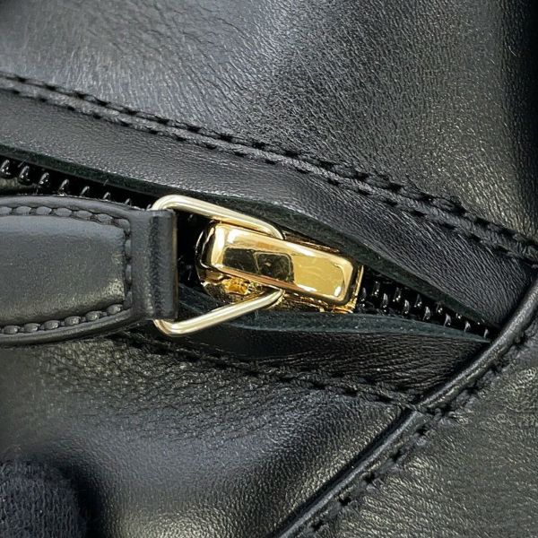 シャネル ショートブーツ ココマーク チェーン レザー レディースサイズ36 1/2C G39170 CHANEL 靴 黒