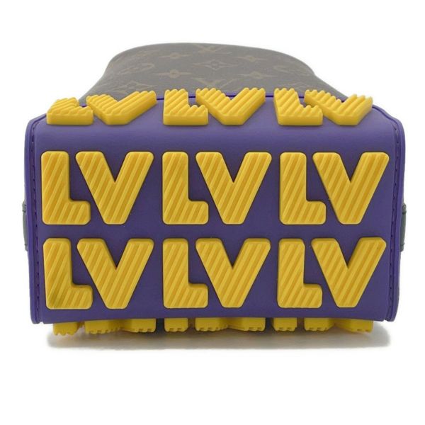 ルイヴィトン ショルダーバッグ モノグラム/LVラバー クルーザー・メッセンジャー M57966 LOUIS VUITTON メンズ 黒 ブラック