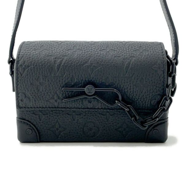 ルイヴィトン 長財布 モノグラム・トリヨン スティーマー・ウェアラブル ウォレット M81746 ヴィトン 財布 ショルダーバッグ 黒 ブラック