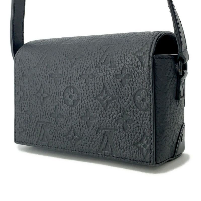 ルイヴィトン 長財布 モノグラム・トリヨン スティーマー・ウェアラブル ウォレット M81746 ヴィトン 財布 ショルダーバッグ 黒 ブラック