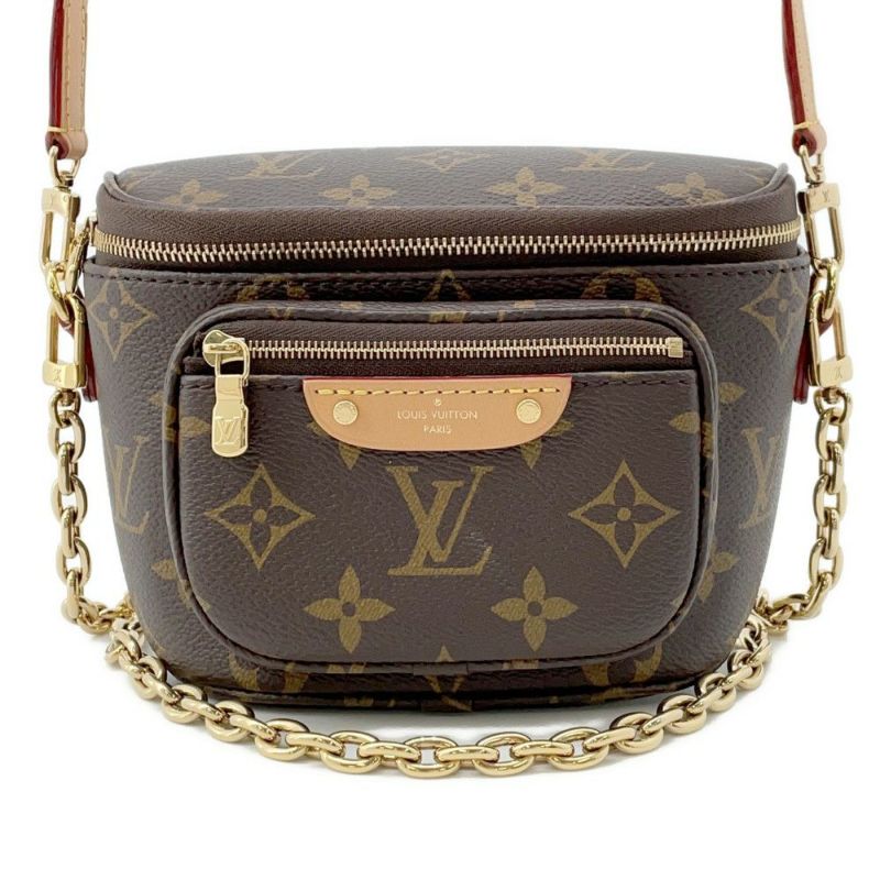 ルイヴィトン ショルダーバッグ モノグラム ミニ バムバッグ M82335 LOUIS VUITTON ヴィトン バッグ 2way