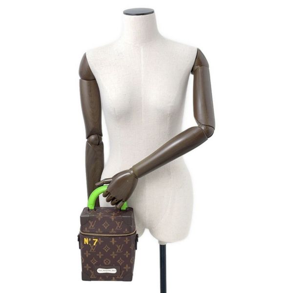 ルイヴィトン ハンドバッグ モノグラム ヴェルティカル・ボックス トランク M59664 ヴィトン 2wayショルダーバッグ ヴァージル･アブロー