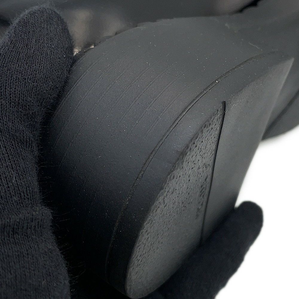 プラダ ドレスシューズ ブラッシュドレザー レディースサイズ37 1E877M PRADA 靴 黒