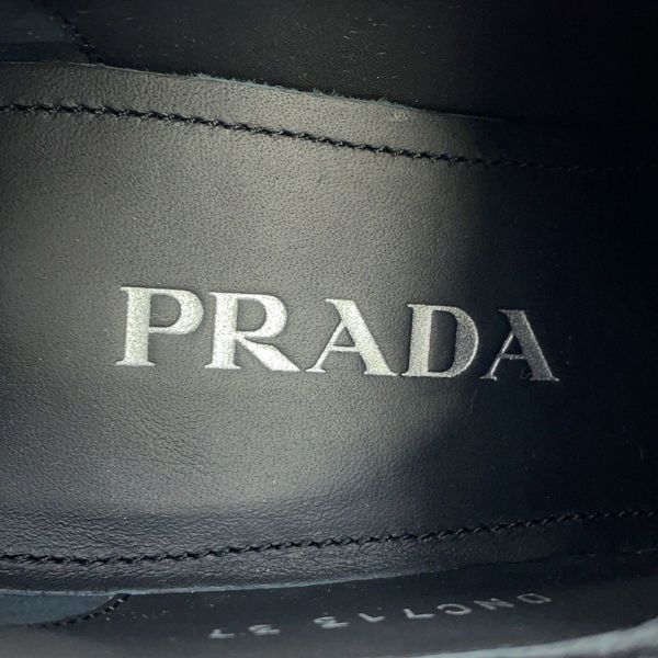 プラダ ドレスシューズ ブラッシュドレザー レディースサイズ37 1E877M PRADA 靴 黒