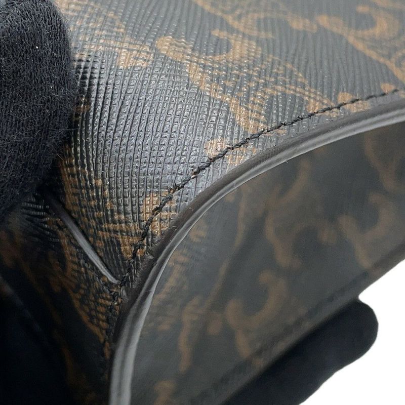 セリーヌ トートバッグ トリオンフ バーティカル カバ スモール 191542 CELINE 2way ブラウン