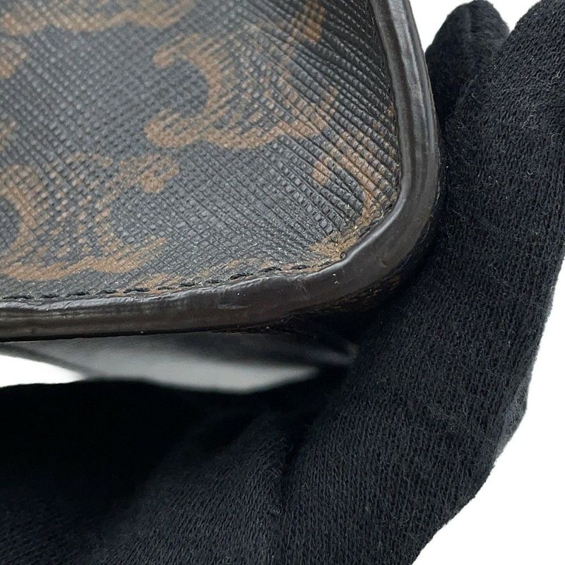 セリーヌ トートバッグ トリオンフ バーティカル カバ スモール 191542 CELINE 2way ブラウン