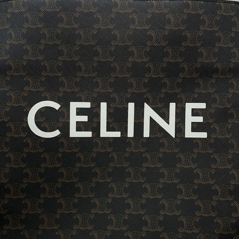 セリーヌ トートバッグ トリオンフ バーティカル カバ スモール 191542 CELINE 2way ブラウン
