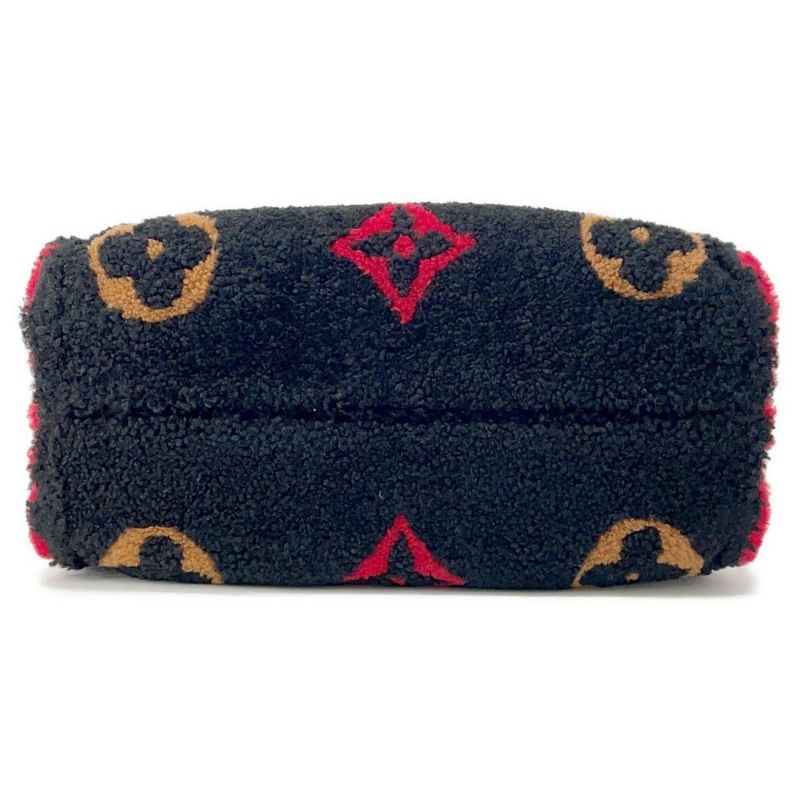 ルイヴィトン トートバッグ モノグラム・テディ オンザゴーGM M55421 LOUIS VUITTON 2way 黒 ブラック