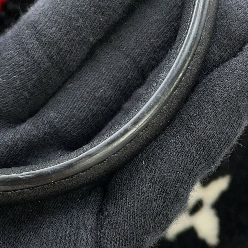 ルイヴィトン トートバッグ モノグラム・テディ オンザゴーGM M55421 LOUIS VUITTON 2way 黒 ブラック