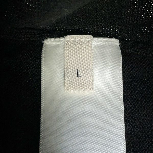 セリーヌ セーター トリオンフ クルーネックセーター メンズサイズL 2AH80322U CELINE トップス 黒