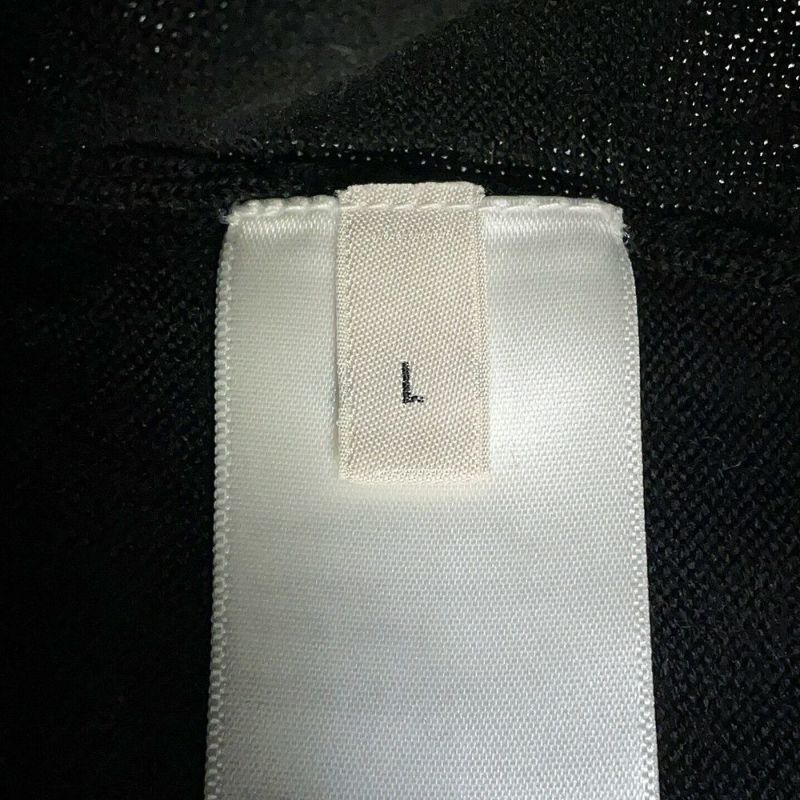 セリーヌ セーター トリオンフ クルーネックセーター メンズサイズL 2AH80322U CELINE トップス 黒