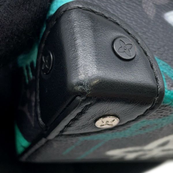 ルイヴィトン ショルダーバッグ モノグラム・エクリプス スティーマー ウェアラブルウォレット M81852 メンズ 黒