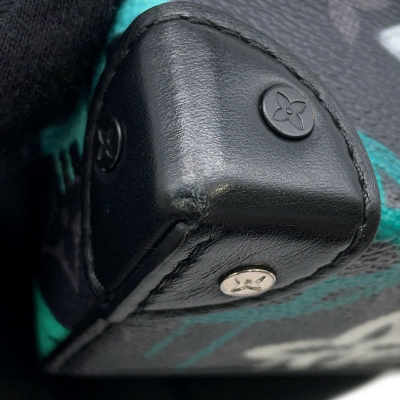 ルイヴィトン ショルダーバッグ モノグラム・エクリプス スティーマー ウェアラブルウォレット M81852 メンズ 黒