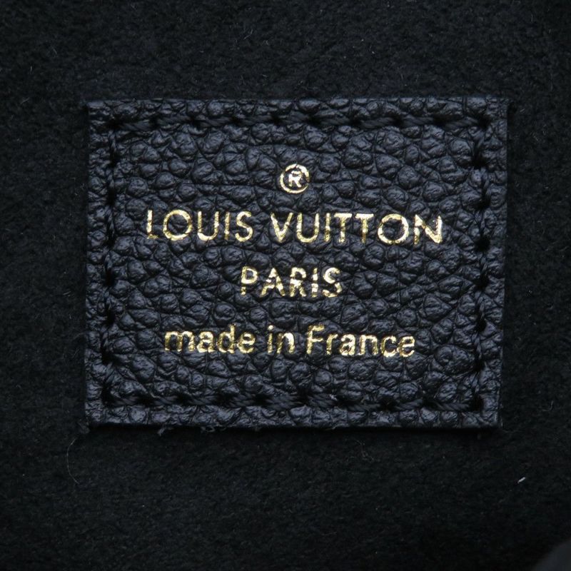 ルイヴィトン ハンドバッグ モノグラム・アンプラント ナノ・スピーディ M81456 ヴィトン バッグ 2way ショルダーバッグ 黒 ブラック