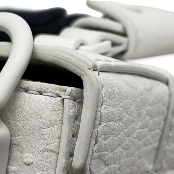 ルイヴィトン ハンドバッグ フラップ・ソフトトランク メッセンジャー トリヨンレザー M57407 2wayショルダー 白