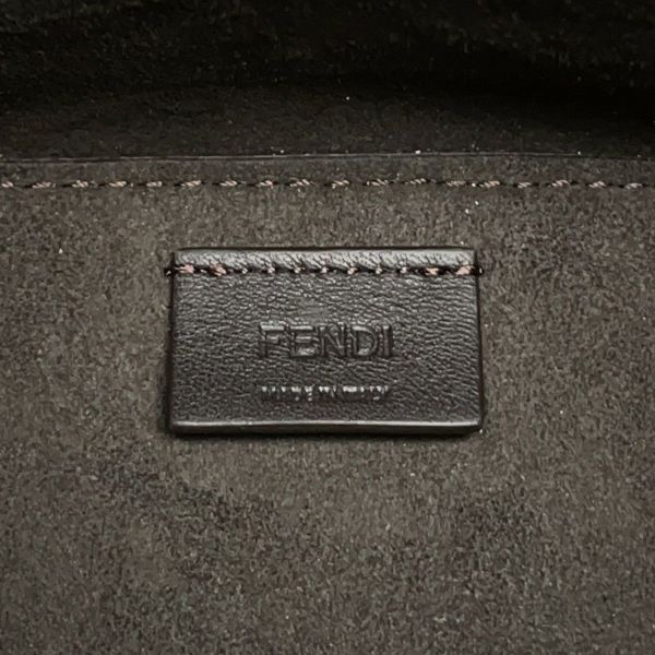 フェンディ ショルダーバッグ オリガミ Origami ミニ ズッカ柄 デニム 8BS083 FENDI 2way ハンドバッグ