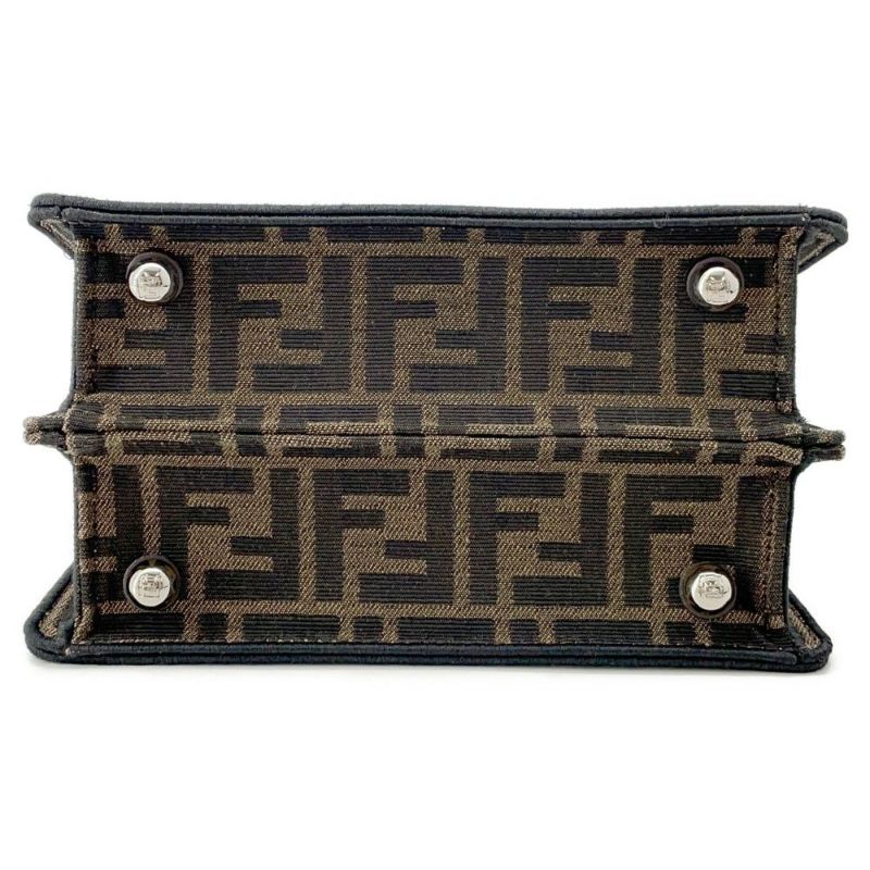 フェンディ ハンドバッグ ピーカブー アイシーユー プチ ポケモンコラボ フラグメント ミニリュウ ズッカ柄 8BN335 2way