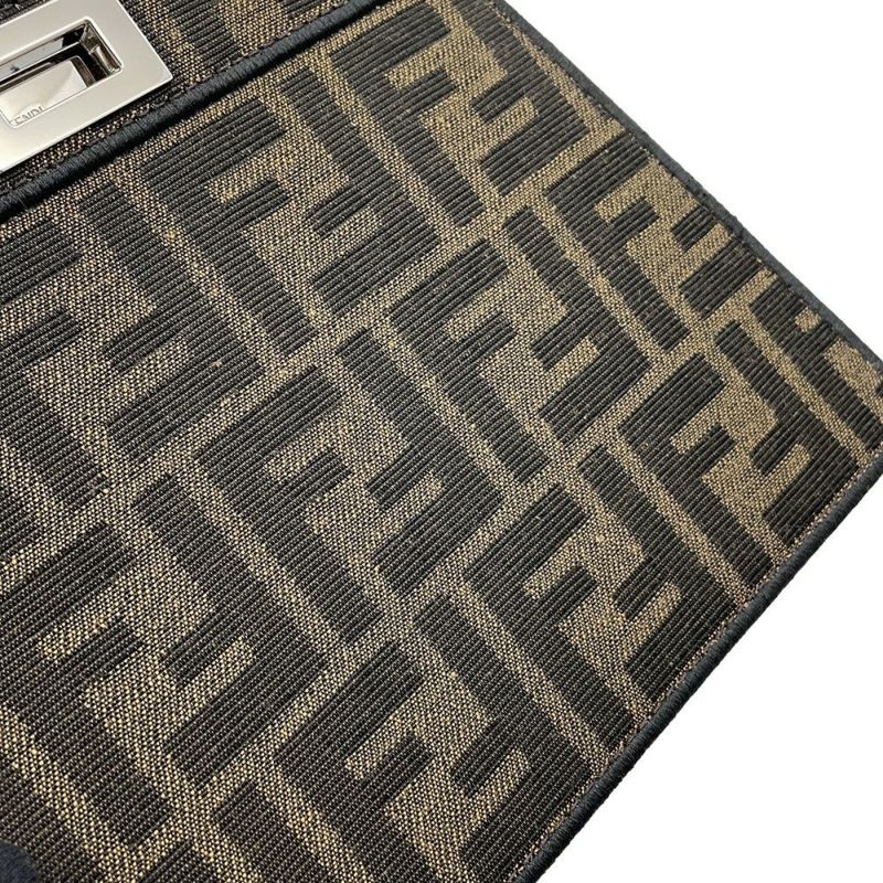 フェンディ ハンドバッグ ピーカブー アイシーユー プチ ポケモンコラボ フラグメント ミニリュウ ズッカ柄 8BN335 2way