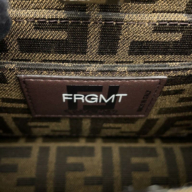 フェンディ ハンドバッグ ピーカブー アイシーユー プチ ポケモンコラボ フラグメント ミニリュウ ズッカ柄 8BN335 2way