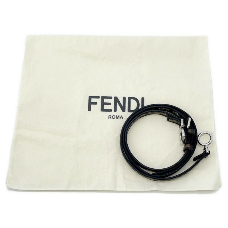 フェンディ ハンドバッグ ピーカブー アイシーユー プチ ポケモンコラボ フラグメント ミニリュウ ズッカ柄 8BN335 2way