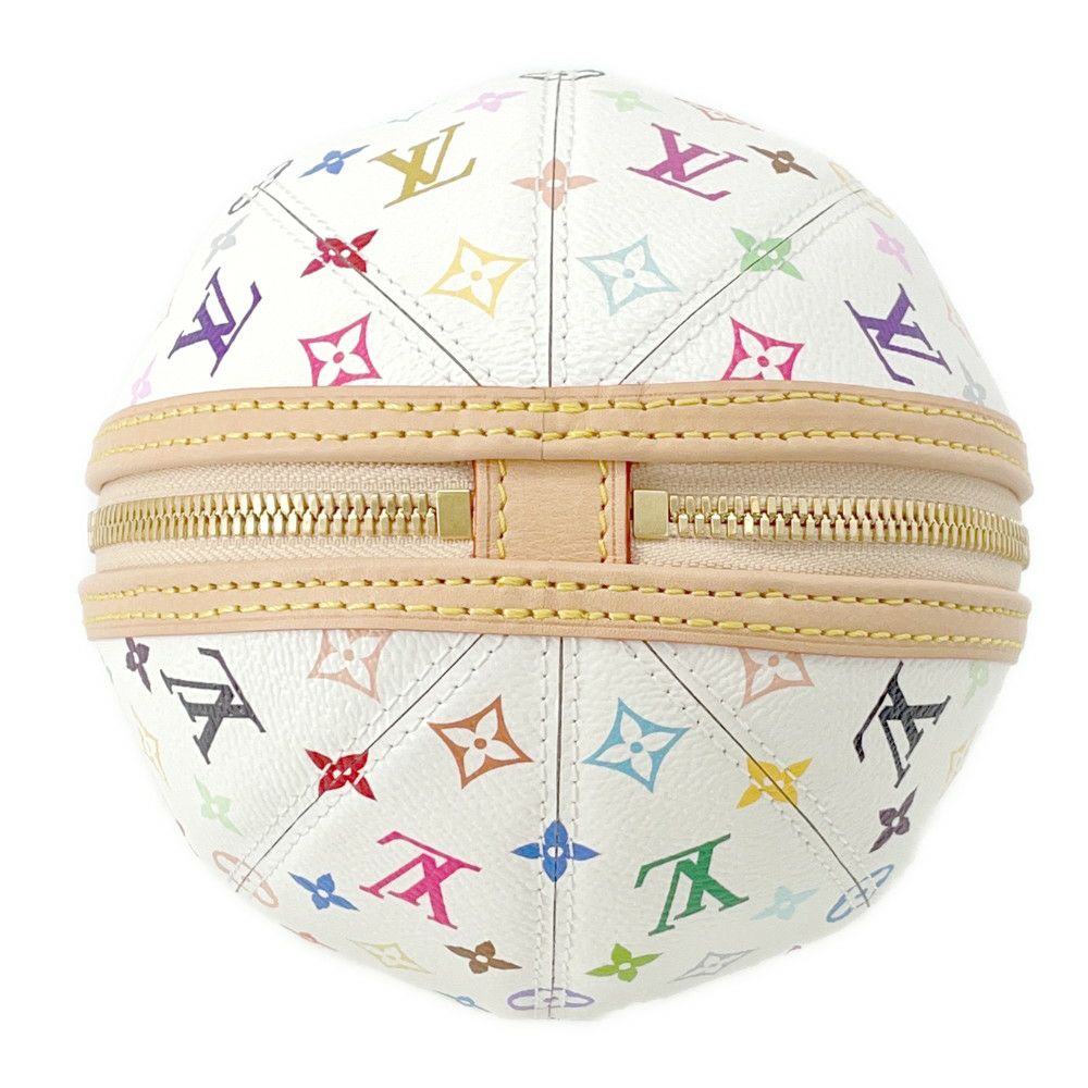 ルイヴィトン ハンドバッグ モノグラム・マルチカラ― LV × TM コロコロ・クラッチ  M13710 LOUIS VUITTON 白
