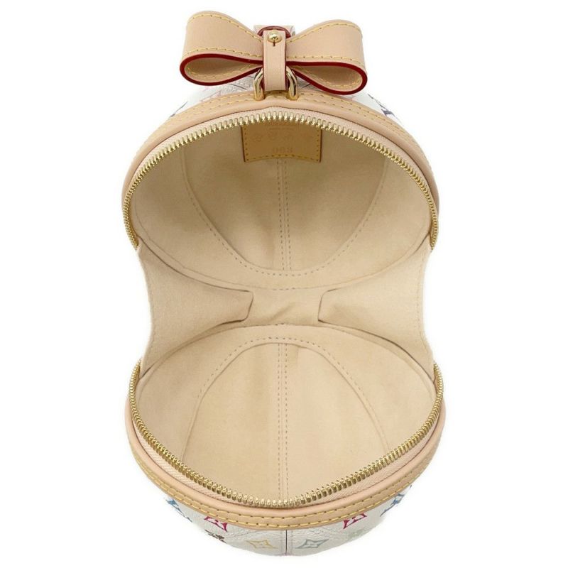 ルイヴィトン ハンドバッグ モノグラム・マルチカラ― LV × TM コロコロ・クラッチ  M13710 LOUIS VUITTON 白