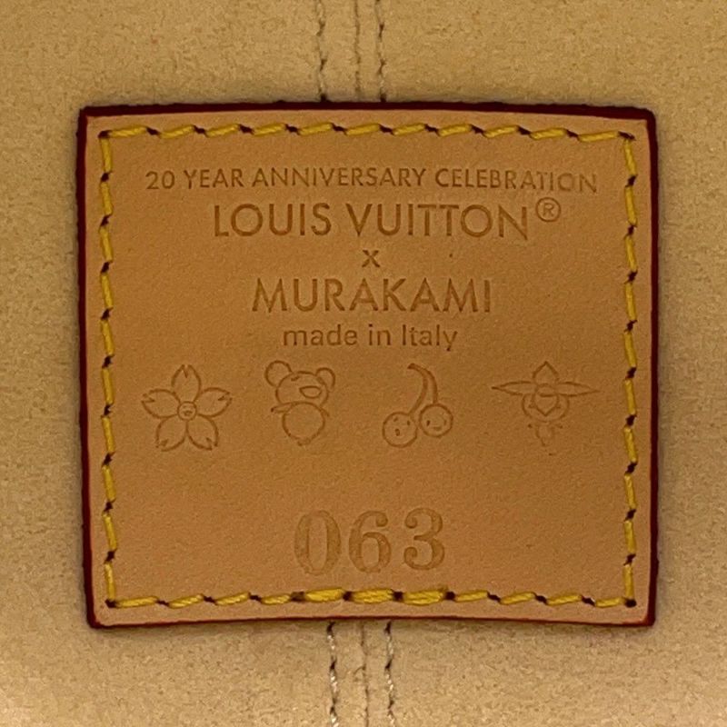 ルイヴィトン ハンドバッグ モノグラム・マルチカラ― LV × TM コロコロ・クラッチ  M13710 LOUIS VUITTON 白