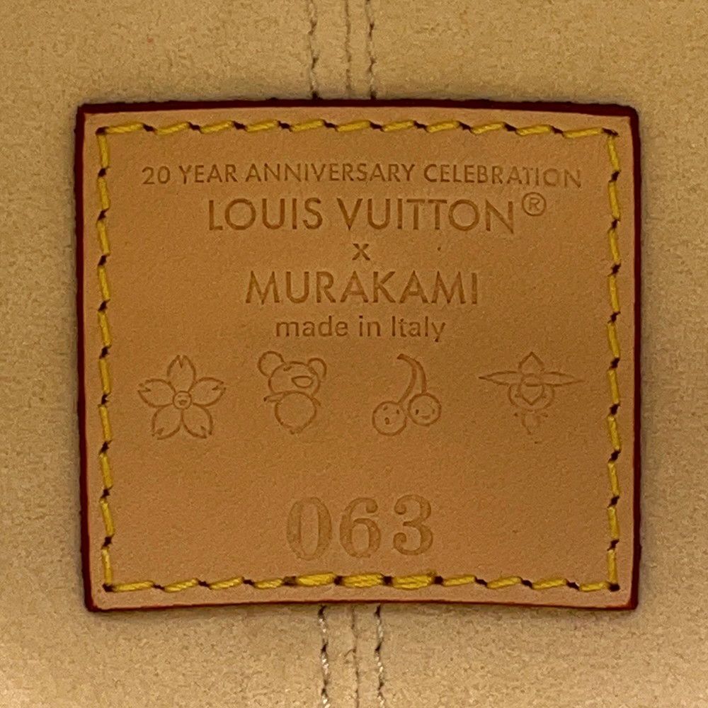 ルイヴィトン ハンドバッグ モノグラム・マルチカラ― LV × TM コロコロ・クラッチ  M13710 LOUIS VUITTON 白