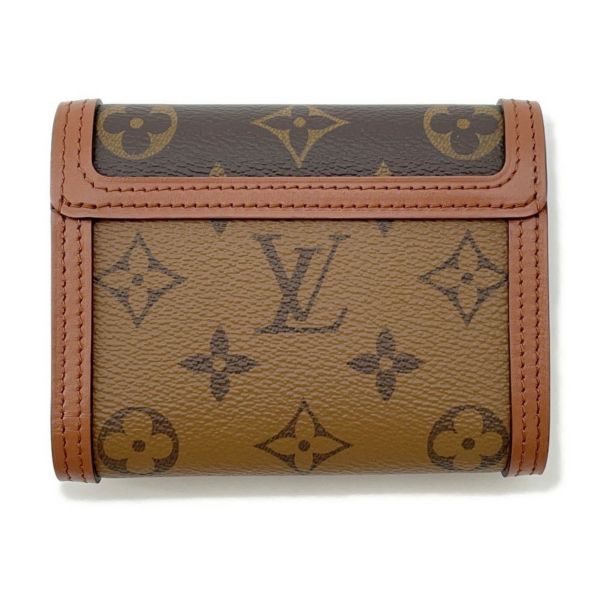 ルイヴィトン 三つ折り財布 モノグラムリバース ポルトフォイユ・ドーフィーヌ コンパクト M68725 LOUIS VUITTON ヴィトン 財布