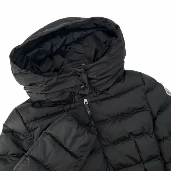 モンクレール ロングダウンジャケット FLAMMETTE フラメッテ レディースサイズ1 H20931C509 MONCLER Aライン フード 黒