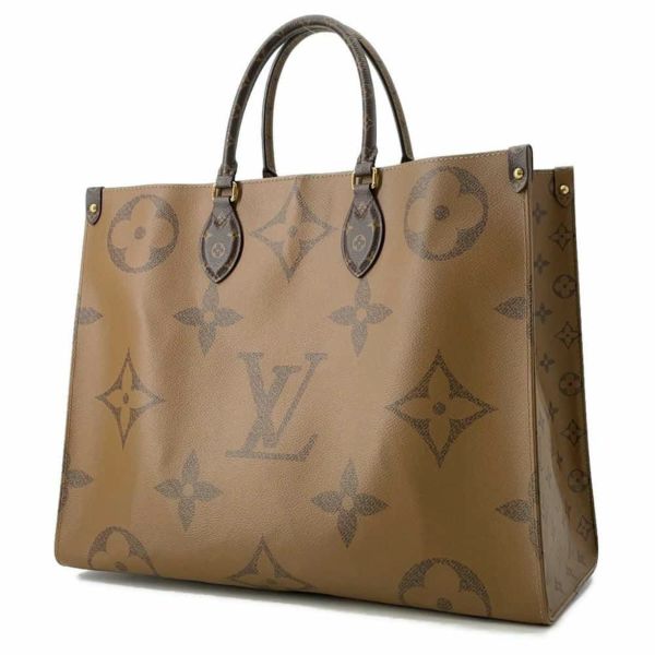 ルイヴィトン トートバッグ モノグラム・リバース ジャイアント オンザゴーGM M45320 LOUIS VUITTON ショルダーバッグ 2way