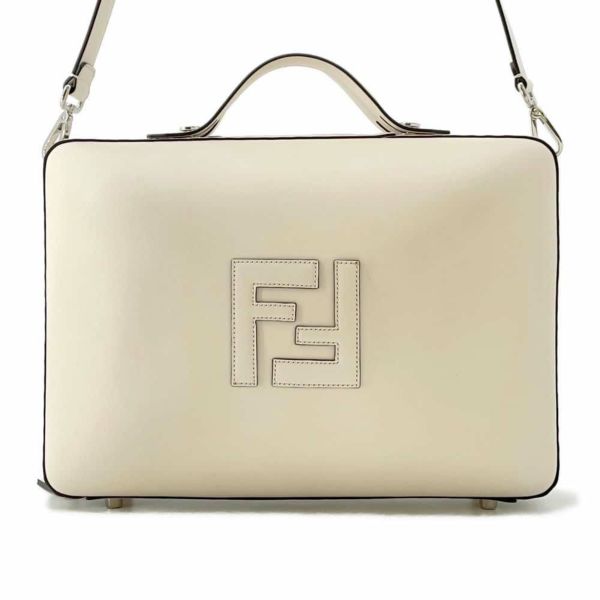 フェンディ ハンドバッグ FFロゴ スーツケース ミディアム 7VV156 FENDI ショルダーバッグ