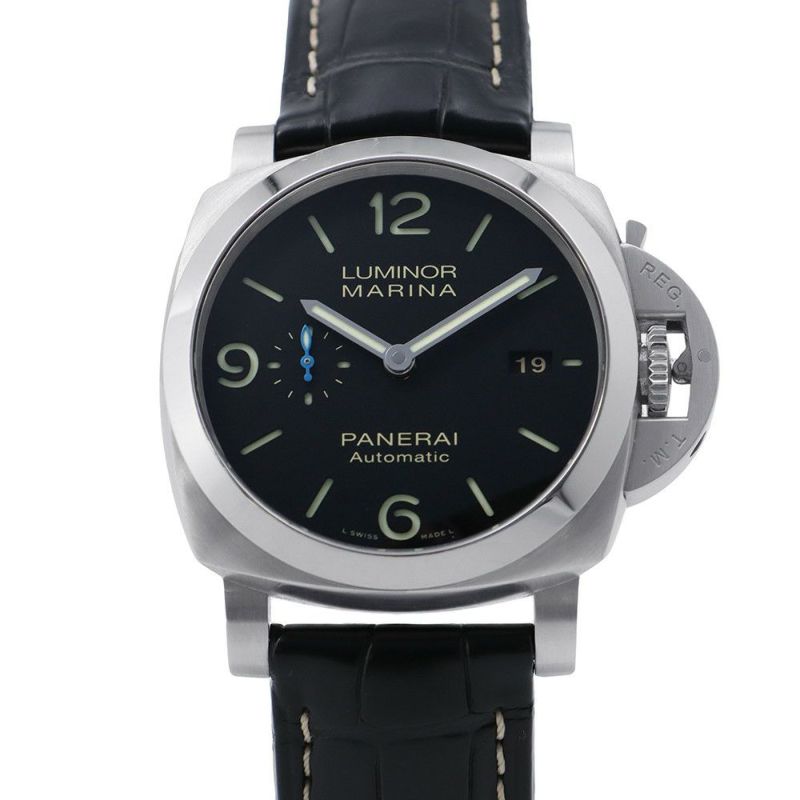 パネライ ルミノール マリーナ 1950 3デイズ オートマティック アッチャイオ X番 PAM01312 PANERAI 腕時計 黒文字盤