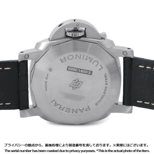 パネライ ルミノール マリーナ 1950 3デイズ オートマティック アッチャイオ X番 PAM01312 PANERAI 腕時計 黒文字盤
