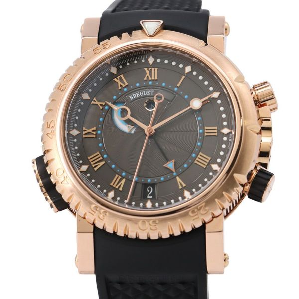 ブレゲ マリーン ロイヤル 5847BR/Z2/5ZV BREGUET 腕時計 グレー文字盤